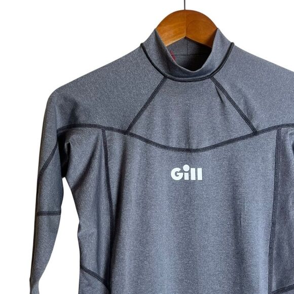 NWT! Gill grey men’s long sleeve rash guard. Size xs - Picture 2 of 8